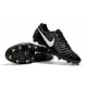 Nouvelles Crampons pour Hommes - Nike Tiempo Legend VII FG Noir Blanc