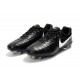 Nouvelles Crampons pour Hommes - Nike Tiempo Legend VII FG Noir Blanc