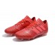 Nouvelles Crampons Adidas - Nemeziz Messi 17.1 FG Rouge Rose