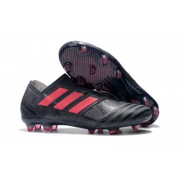 Chaussures de Football pour Hommes Adidas Nemeziz 17+ 360 Agility FG Noir Rose