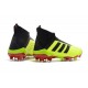 Chaussures de Football 2018 - adidas Predator 18+ FG Volt Noir Rouge