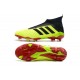 Chaussures de Football 2018 - adidas Predator 18+ FG Volt Noir Rouge