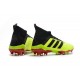 Chaussures de Football Pour Hommes - adidas Predator 18.1 FG Volt Noir Rouge