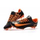 Nike Mercurial Vapor Flyknit Ultra FG - Crampons Nouveau Nike Orange Noir