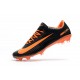 Nike Mercurial Vapor Flyknit Ultra FG - Crampons Nouveau Nike Orange Noir