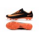 Nike Mercurial Vapor Flyknit Ultra FG - Crampons Nouveau Nike Orange Noir