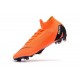 Chaussures football Nike Mercurial Superfly VI 360 Elite FG pour Hommes Orange Noir Volt