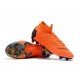 Chaussures football Nike Mercurial Superfly VI 360 Elite FG pour Hommes Orange Noir Volt