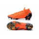 Chaussures football Nike Mercurial Superfly VI 360 Elite FG pour Hommes Orange Noir Volt