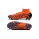 Chaussures football Nike Mercurial Superfly VI 360 Elite FG pour Hommes CR7 Noir Orange Blanc