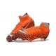 Chaussures football Nike Mercurial Superfly VI 360 Elite FG pour Hommes CR7 Noir Orange Blanc