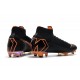 Chaussures football Nike Mercurial Superfly VI 360 Elite FG pour Hommes Noir Orange Total Blanc