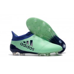 Adidas X 17+ Purespeed FG - Chaussures de Foot pour Hommes Vert Aero Encre Vert