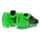 Nike Tiempo Legend V FG terrain sec - Chaussures Pas Cher - Vert Noir