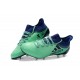 2018 Chaussures de Football - Adidas X 17.1 FG Vert Aero Encre Vert