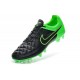 Nike Tiempo Legend V FG terrain sec - Chaussures Pas Cher - Vert Noir