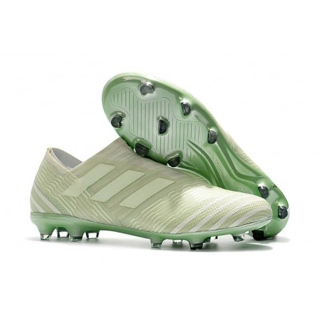 Chaussures de Football pour Hommes Adidas Nemeziz 17+ 360 Agility FG Vert Aero