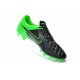 Nike Tiempo Legend V FG terrain sec - Chaussures Pas Cher - Vert Noir