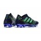 Chaussures de Football pour Hommes Adidas Nemeziz 17+ 360 Agility FG Encre Vert Noir