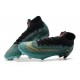 Chaussures football Nike Mercurial Superfly VI Club Ronaldo FG pour Hommes Jade Or Vif Noir