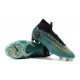 Chaussures football Nike Mercurial Superfly VI Club Ronaldo FG pour Hommes Jade Or Vif Noir