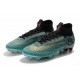 Chaussures football Nike Mercurial Superfly VI Club Ronaldo FG pour Hommes Jade Or Vif Noir