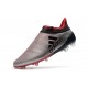 Adidas X 17+ Purespeed FG - Chaussures de Foot pour Hommes Argenté Rouge Noir