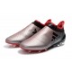 Adidas X 17+ Purespeed FG - Chaussures de Foot pour Hommes Argenté Rouge Noir