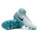 Nouveau Nike Magista Obra II FG - Chaussures de Football pour Hommes Blanc Bleu