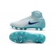 Nouveau Nike Magista Obra II FG - Chaussures de Football pour Hommes Blanc Bleu