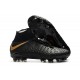 Chaussure Hypervenom Phantom III ACC DF FG pour Hommes Noir Or Vif