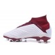 Chaussures de Football Pour Hommes - adidas Predator 18.1 FG Blanc Rouge