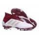 Chaussures de Football 2018 - adidas Predator 18+ FG Blanc Rouge