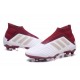 Chaussures de Football 2018 - adidas Predator 18+ FG Blanc Rouge