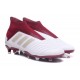 Chaussures de Football 2018 - adidas Predator 18+ FG Blanc Rouge