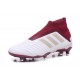 Chaussures de Football 2018 - adidas Predator 18+ FG Blanc Rouge