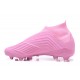 Chaussures de Football 2018 - adidas Predator 18+ FG Rose