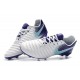 Nouvelles Crampons pour Hommes - Nike Tiempo Legend VII FG Blanc Violet