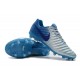 Nouvelles Crampons pour Hommes - Nike Tiempo Legend VII FG Bleu Argent