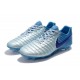 Nouvelles Crampons pour Hommes - Nike Tiempo Legend VII FG Bleu Argent