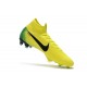 Chaussures football Nike Mercurial Superfly VI 360 Elite FG pour Hommes Jaune Noir