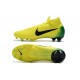 Chaussures football Nike Mercurial Superfly VI 360 Elite FG pour Hommes Jaune Noir