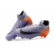 Chaussures football Nike Mercurial Superfly VI 360 Elite FG pour Hommes Violet Orange Noir