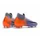 Chaussures football Nike Mercurial Superfly VI 360 Elite FG pour Hommes Violet Orange Noir