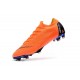 Nouveau Crampons de Football Nike Mercurial Vapor XII Elite FG Orange Noir