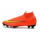 Chaussures football Nike Mercurial Superfly VI 360 Elite FG pour Hommes Orange Jaune