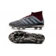 Chaussures de Football Pour Hommes - adidas Paul Pogba Predator 18.1 FG Iron Metallic