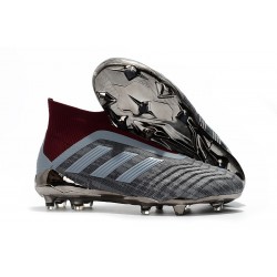Chaussures de Football 2018 - adidas PP Predator 18+ FG Iron Metallic