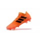Nouvelles Crampons Foot Adidas Nemeziz Messi 18.1 FG Zeste Noir Rouge