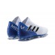 Nouvelles Crampons Foot Adidas Nemeziz Messi 18.1 FG Blanc Bleu